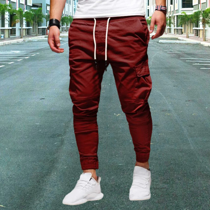 Daniel - Lässige Herrenhose mit aufgesetzten Taschen
