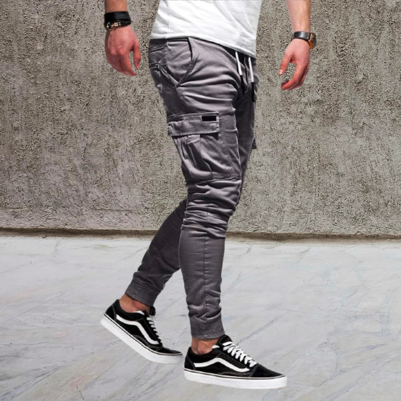 Daniel - Lässige Herrenhose mit aufgesetzten Taschen