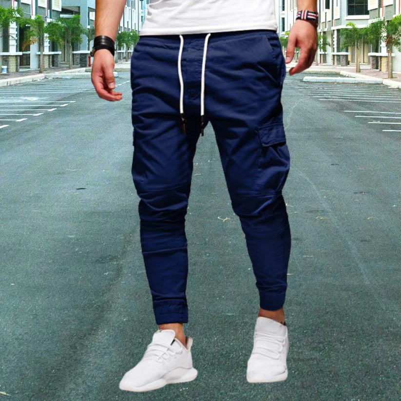Daniel - Lässige Herrenhose mit aufgesetzten Taschen