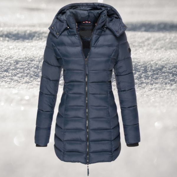 Lisa - Die Top-Daunenjacke mit Kapuze und Reißverschluss für ultimative Gemütlichkeit.