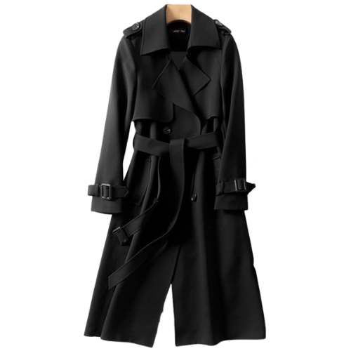 Devi™ | Eleganter Temperament Zweireiher Trenchcoat