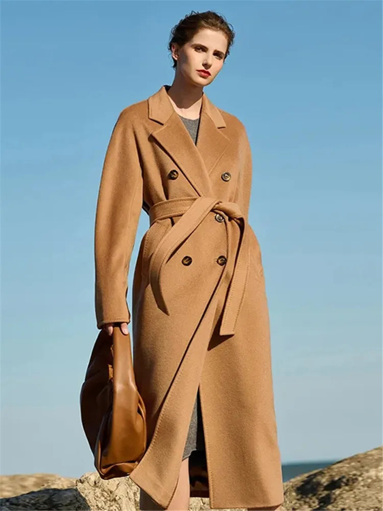 Lady Luxe™| Lang Trench coat