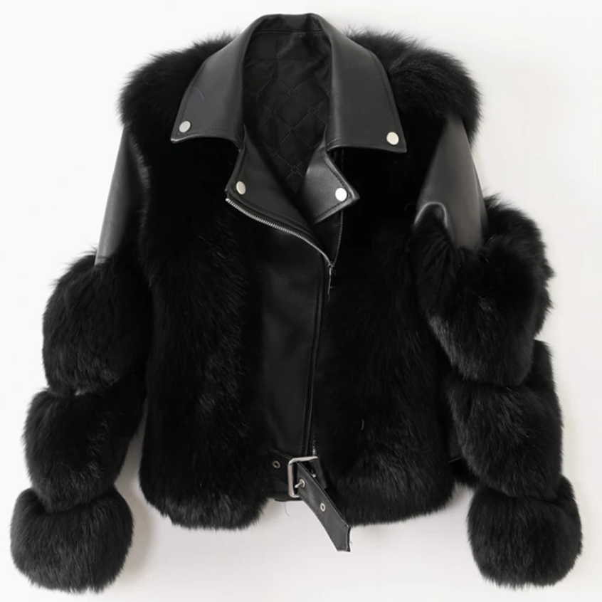 Ruby™- Luxus-Lederjacke